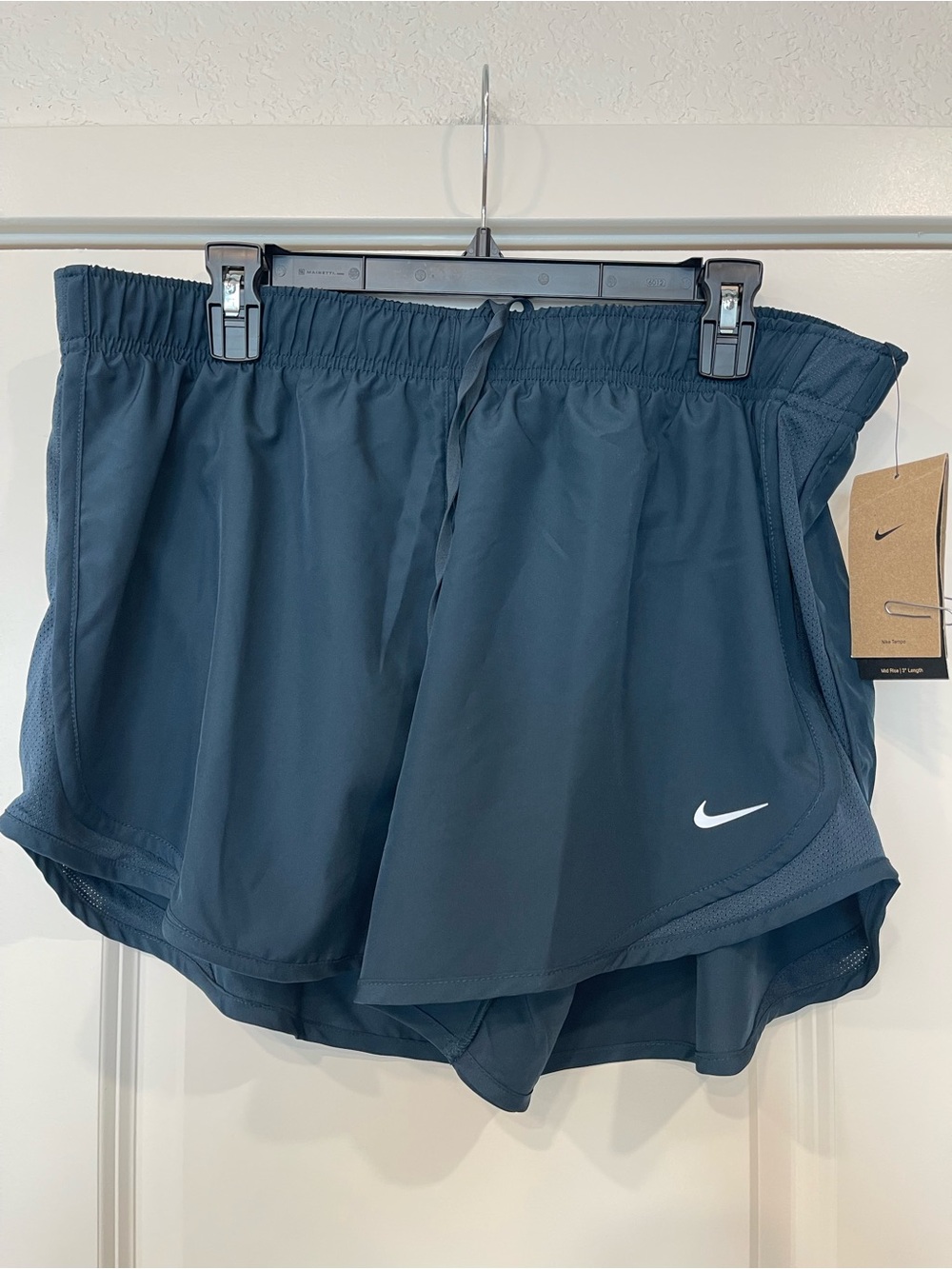 Nike Tempo Dri-FIT Shorts Women's XL NWT Teal Blue